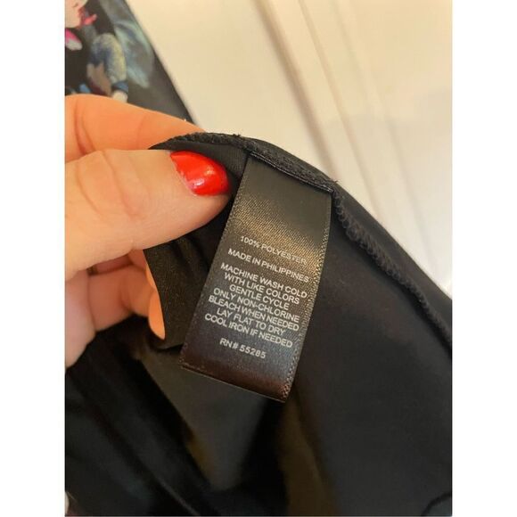 Express floral high low faux wrap dress size sml - Picture 5 of 9